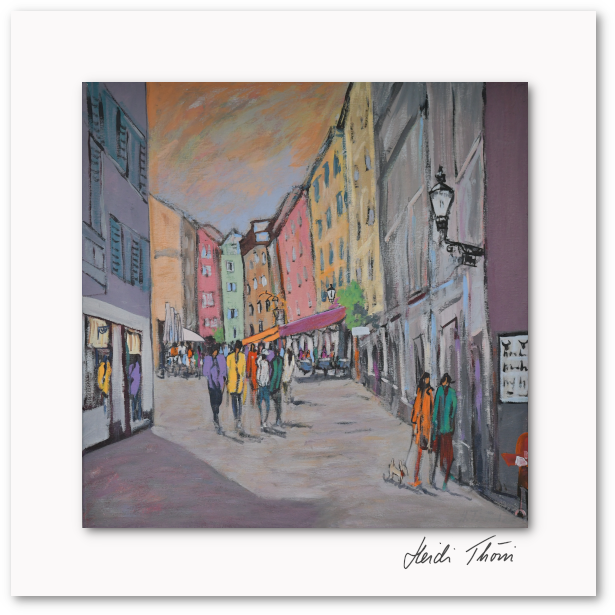 Kunstkarte ¦ Gässli in Altstadt II