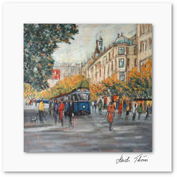Kunstkarte ¦ Bahnhofstrasse II