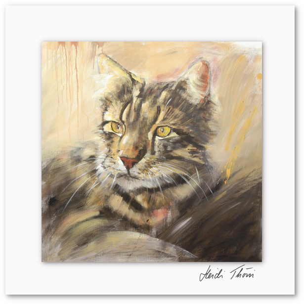 Kunstkarte ¦ Hauskatze
