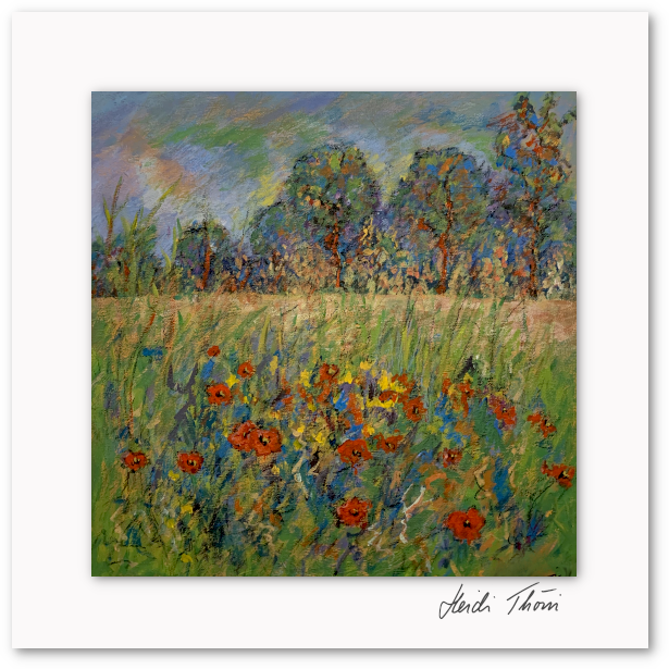 Kunstkarte ¦ Blumenfeld