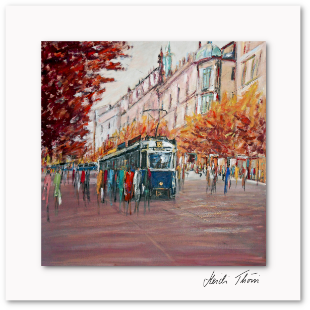 Kunstkarte ¦ Bahnhofstrasse