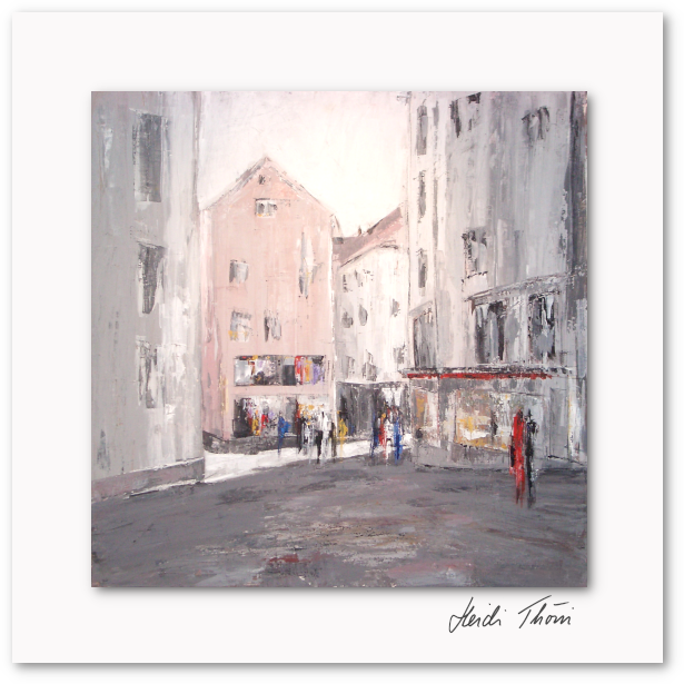 Kunstkarte ¦ Gässli in Altstadt