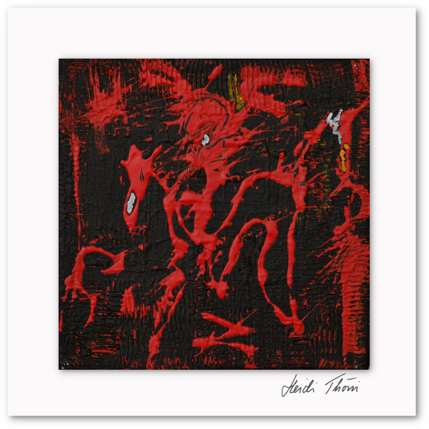 Kunstkarte ¦ im Feuer II